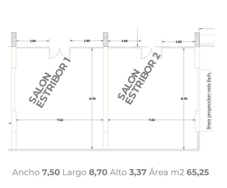 Plano Estribor